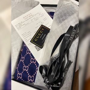 Gucci cotton scarf 🧣